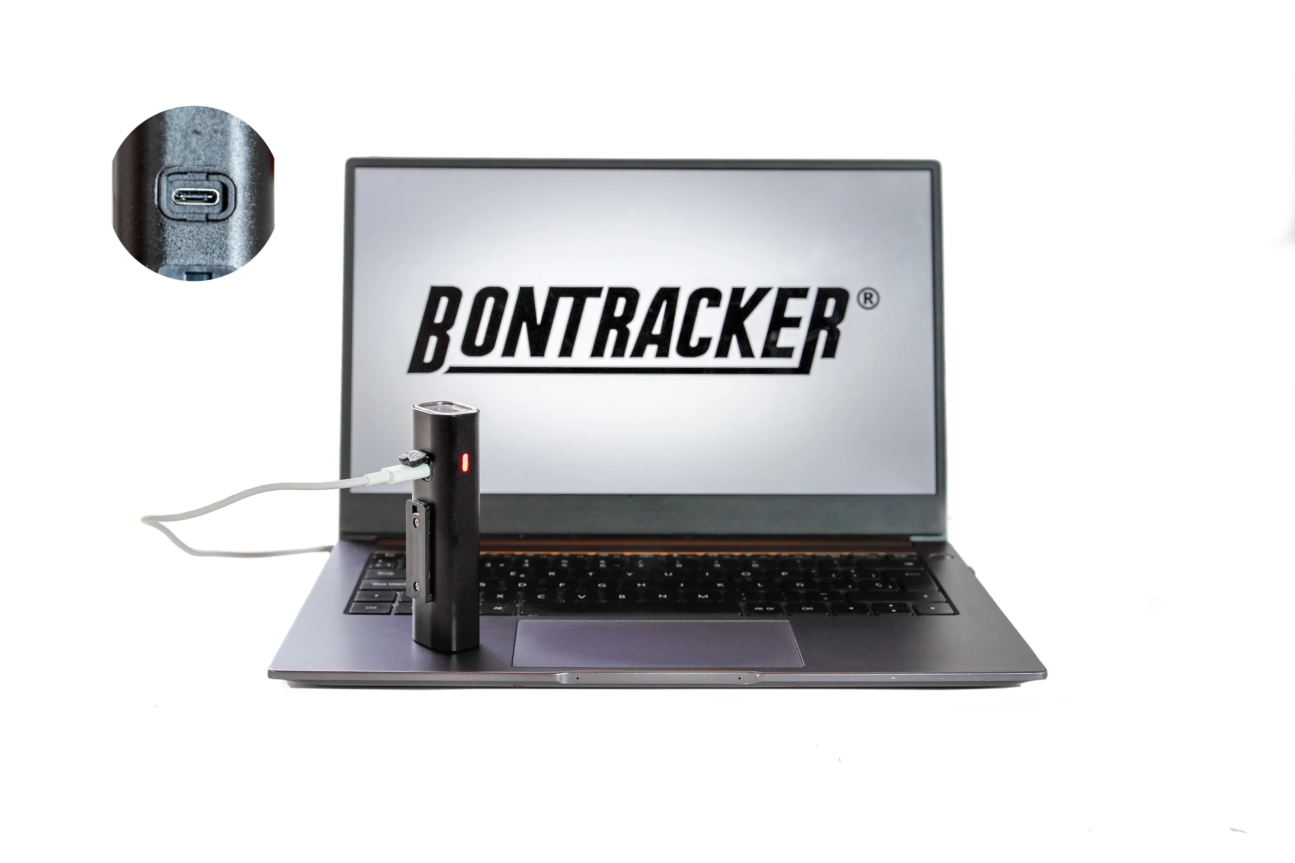 Luz frontal para bicicletas BonTracker® 445H Cyborg Serie para bicis - Imagen 4