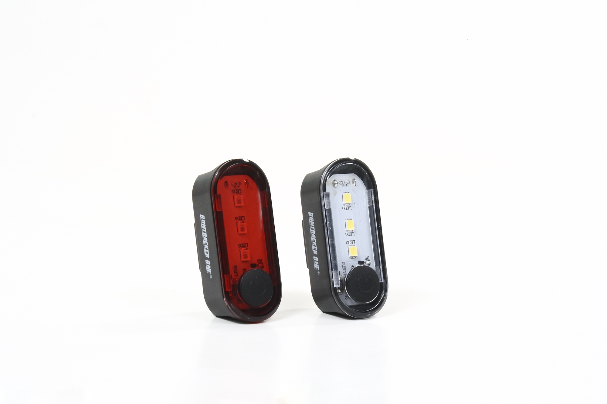 Set de luces para bicicleta delantero-trasero recargable BonTracker® Urban - Imagen 2